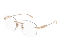 Brillengestelle Gucci Dame GG1806O003 PINK GOLD TRANSPARENT54 - GG1806O003 PINK GOLD TRANSPARENT54